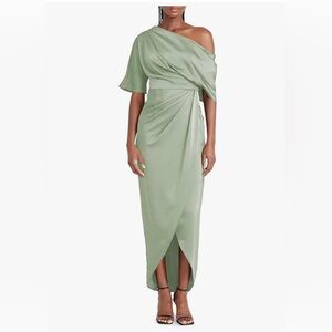 SZ 4 sage green maxi dress
